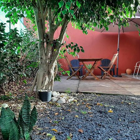 Casa Das Yucas - Patio Apartment Capelas Bagian luar foto