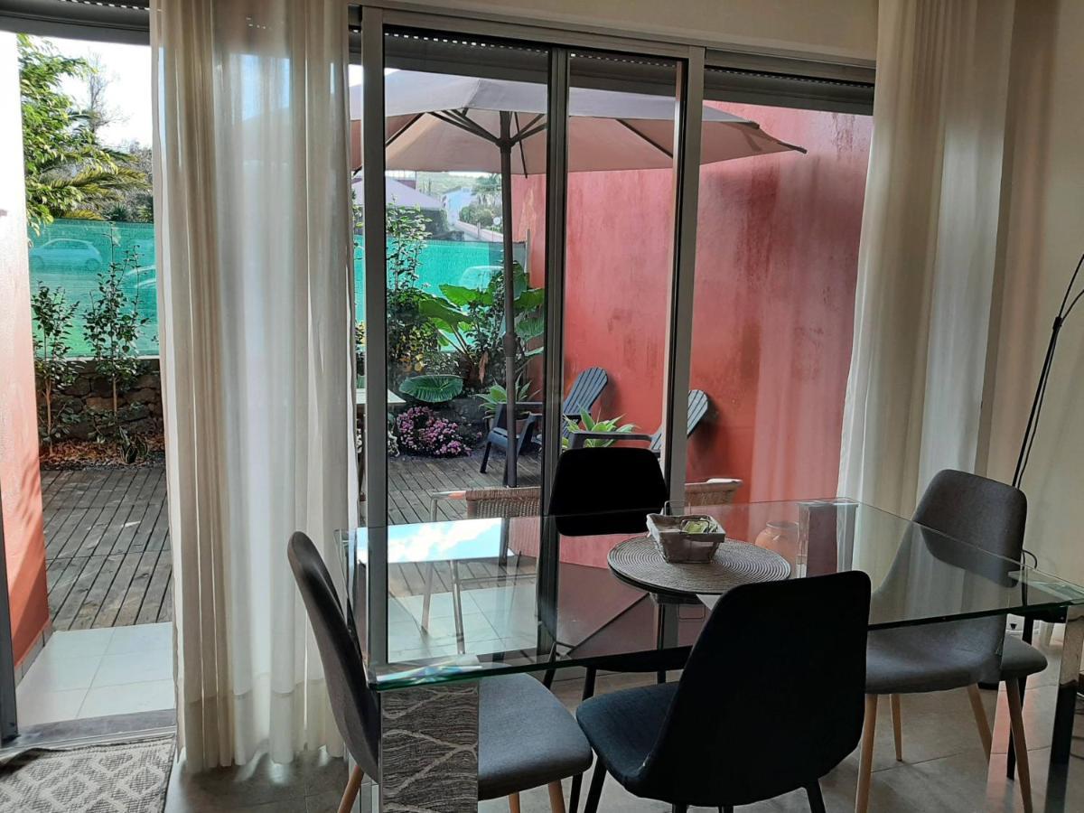 Casa Das Yucas - Patio Apartment Capelas Bagian luar foto